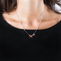 Collana Morellato Donna Natural Diamond in Acciaio Cristallo SAHL03 - SAHL03